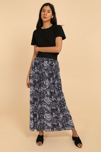 Damen maxirock lang sommer - maxirock,