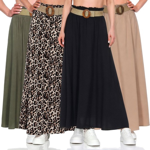 Hailys damen maxi viskose - hailys, rock