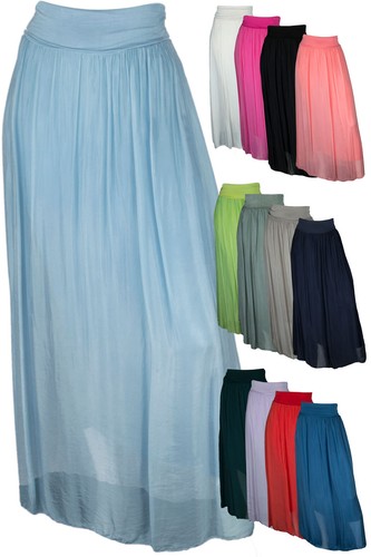 Eleganter seidenrock damen - seidenrock,