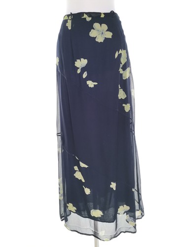 Vintage boho maxi rock blau - maxi,