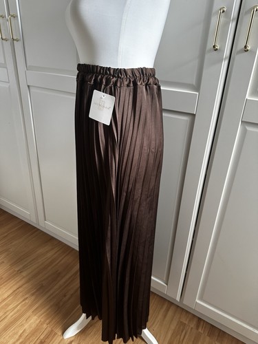 Faltenrock highwaist maxi - faltenrock,