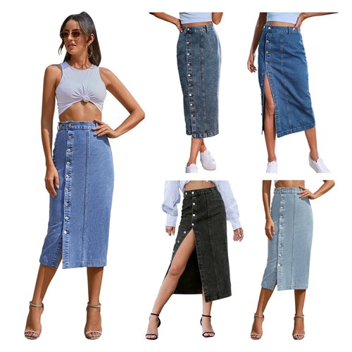 Damen jeans rock - jeans,