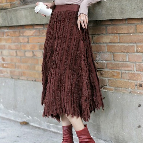 Damen gestrickt midirock - damen,