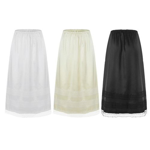 Damen vintage unterrock lang - damen,