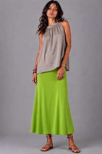 Rock lang lime grün maxi - lang,